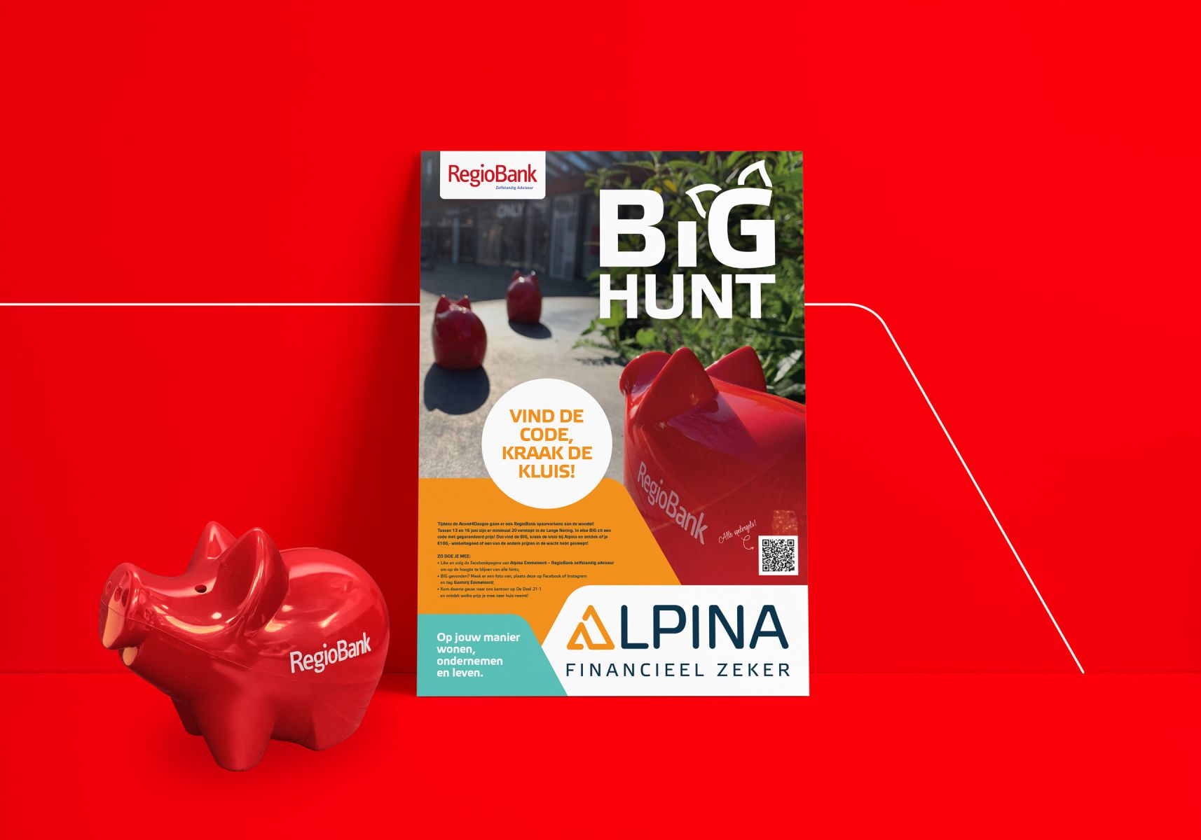 230526-Alpina-Emmeloord-regiobank-BIG-hunt-actie-poster