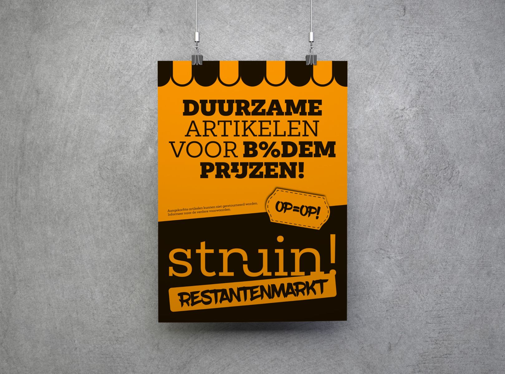 240501-Struin-Restantenmarkt-winkelposter_neonpapier